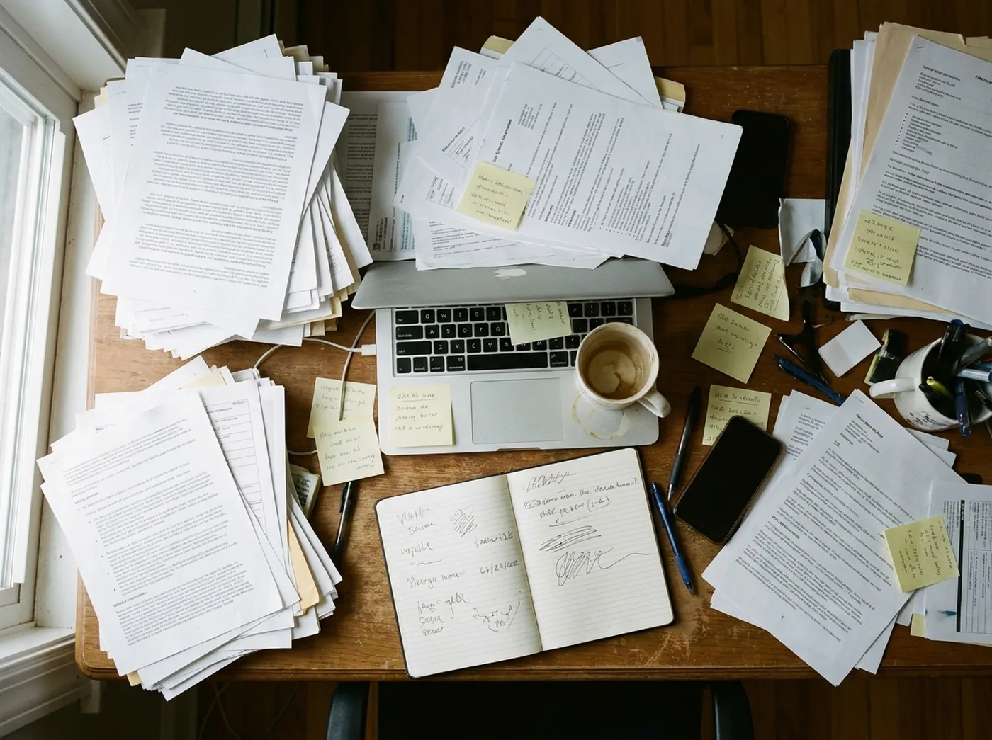 Years of work, never organized